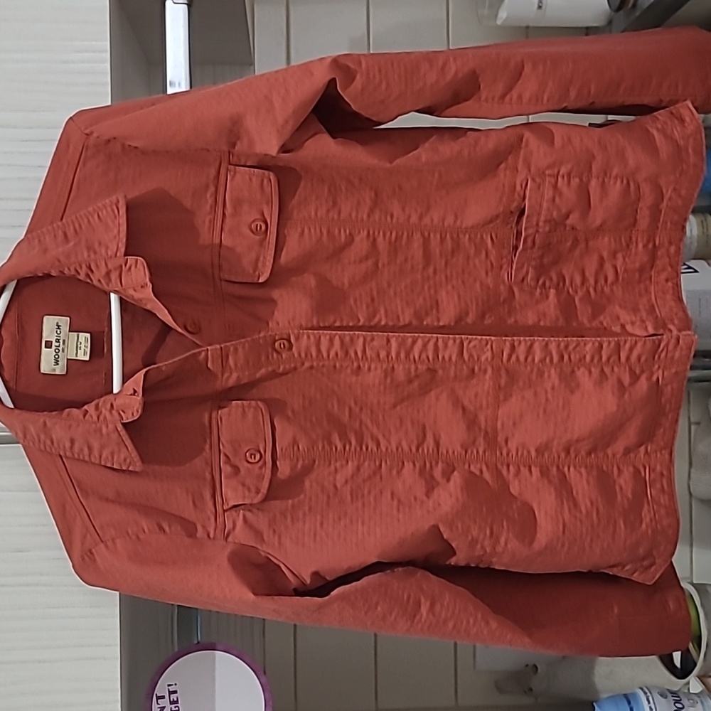 Vintage 70s Woolrich Utility Jacket Sz Medium